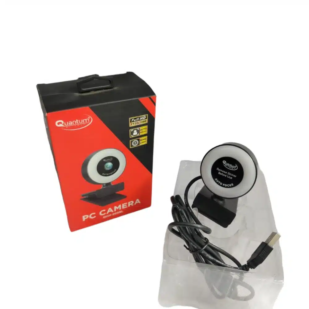 Quantum QHM495B 360 Degree Rotation PC HD Camera