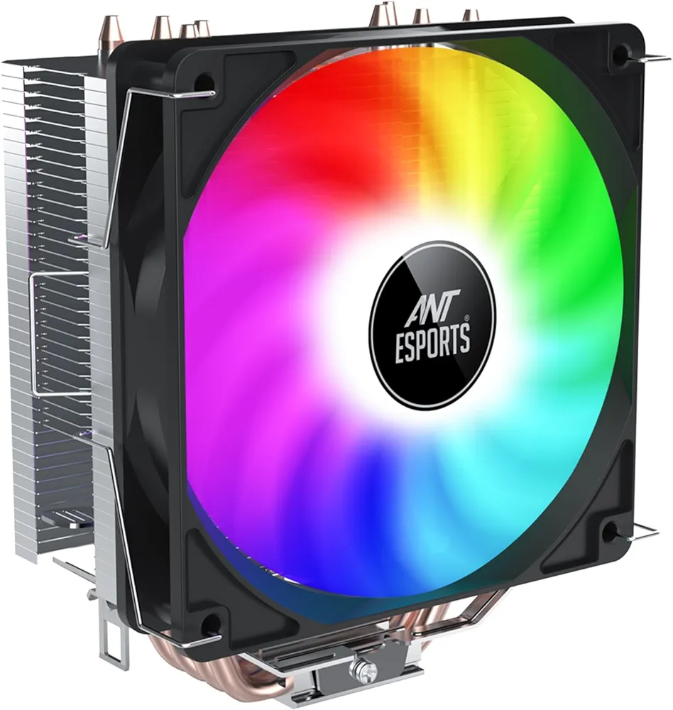Ant Esports ICE C400 CPU Cooler/CPU Fan with Rainbow LED Fan