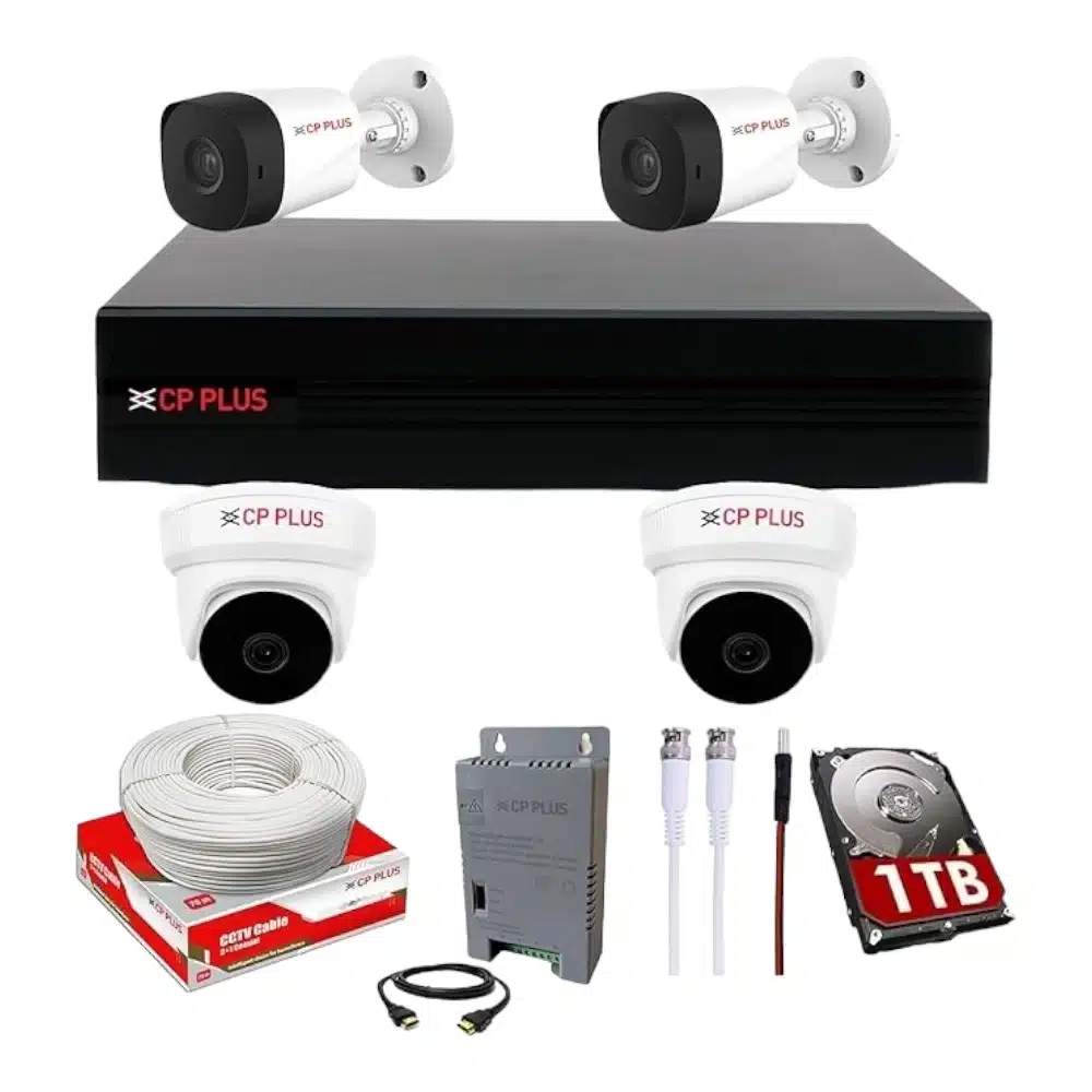 CP PLUS Full HD 4 Channel DVR