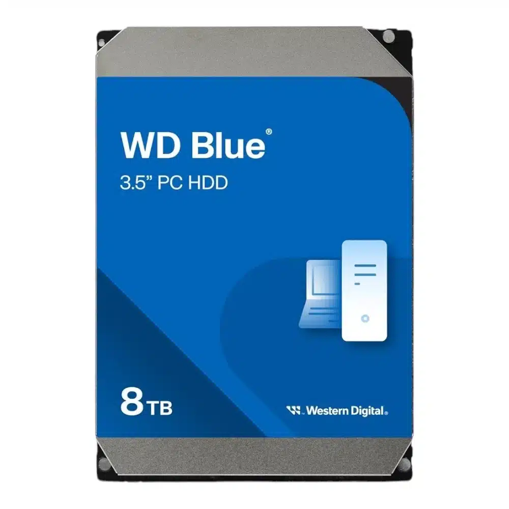 Western Digital 8TB WD Blue PC Hard Drive HDD – 5640 RPM