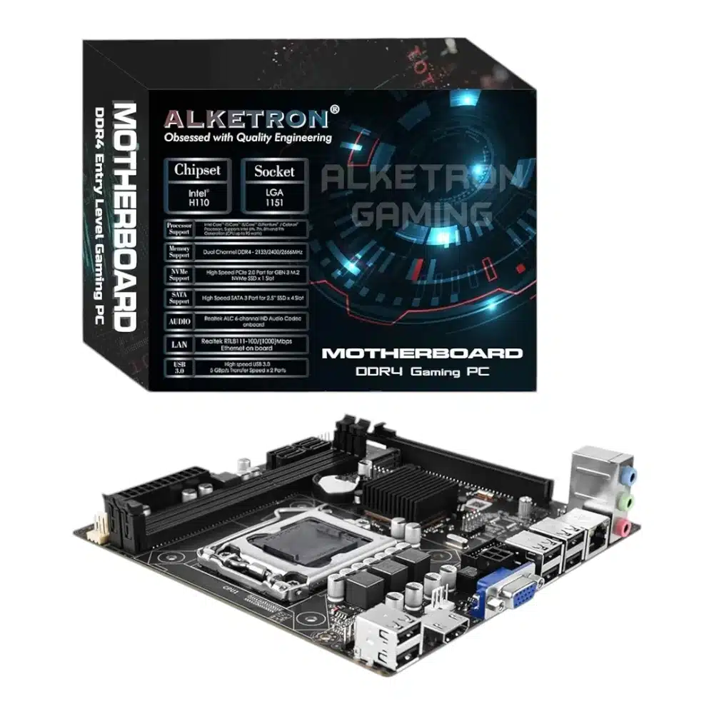 ALKETRON Gaming Desktop PC DDR4 Motherboard